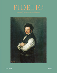 Cover of Fidelio Volume 7, Number 3, Fall 1998