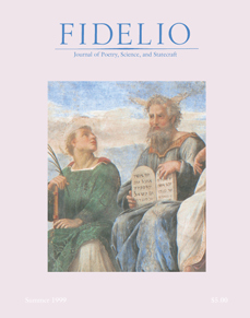 Cover of Fidelio Volume 8, Number 2, Summer 1999