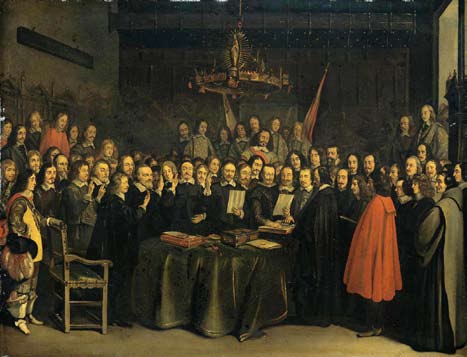 Treaty of Westphalia painting