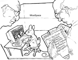 MiceSpace cartoon